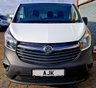 USED 2018 68 VAUXHALL VIVARO 1.6 L1H1 2900 CDTI BITURBO S/S 125 BHP EURO 6, RACKING IN REAR