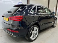USED 2013 62 AUDI Q3  2.0 TDI S line SUV 5dr Diesel S Tronic quattro Euro 5 (s/s) (177 ps) Sat Nav, &pound;5,500 Of Extras, DAB