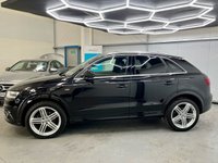 USED 2013 62 AUDI Q3  2.0 TDI S line SUV 5dr Diesel S Tronic quattro Euro 5 (s/s) (177 ps) Sat Nav, &pound;5,500 Of Extras, DAB