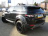USED 2014 64 LAND ROVER RANGE ROVER EVOQUE 2.2 SD4 PURE TECH 3d 190 BHP Finished in SANTORINI BLACK METALLIC with contrasting BLACK HEATED LEATHER Trim. This Evoque comes from one of the most desirable brands on the market today. It is great looking, Fun to drive and comfortable SUV has features which include, SAT NAV, DAB, Meridian Speakers, B/TOOTH, HEATED LEATHER SEATS, 19" Alloys and much more. Serviced at 16063 mlies, 27906 miles, 36807 miles and recently at 52214 miles. Comes with 2 keys and 12 Months MOT.