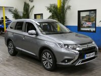 USED 2019 68 MITSUBISHI OUTLANDER 2.0 4 5d 148 BHP 7 SEATS APP BASED NAV FULL LEATHER INTERIOR PARKING SENSORS MITSUBISHI WARRANTY TILL FEB 2024