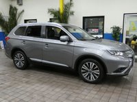 USED 2019 68 MITSUBISHI OUTLANDER 2.0 4 5d 148 BHP 7 SEATS APP BASED NAV FULL LEATHER INTERIOR PARKING SENSORS MITSUBISHI WARRANTY TILL FEB 2024