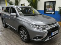 USED 2019 68 MITSUBISHI OUTLANDER 2.0 4 5d 148 BHP 7 SEATS APP BASED NAV FULL LEATHER INTERIOR PARKING SENSORS MITSUBISHI WARRANTY TILL FEB 2024