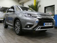 USED 2019 68 MITSUBISHI OUTLANDER 2.0 4 5d 148 BHP 7 SEATS APP BASED NAV FULL LEATHER INTERIOR PARKING SENSORS MITSUBISHI WARRANTY TILL FEB 2024