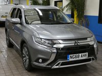 USED 2019 68 MITSUBISHI OUTLANDER 2.0 4 5d 148 BHP 7 SEATS APP BASED NAV FULL LEATHER INTERIOR PARKING SENSORS MITSUBISHI WARRANTY TILL FEB 2024