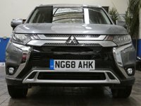 USED 2019 68 MITSUBISHI OUTLANDER 2.0 4 5d 148 BHP 7 SEATS APP BASED NAV FULL LEATHER INTERIOR PARKING SENSORS MITSUBISHI WARRANTY TILL FEB 2024