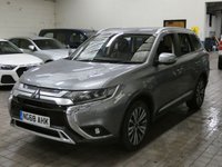USED 2019 68 MITSUBISHI OUTLANDER 2.0 4 5d 148 BHP 7 SEATS APP BASED NAV FULL LEATHER INTERIOR PARKING SENSORS MITSUBISHI WARRANTY TILL FEB 2024