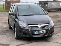 USED 2013 13 VAUXHALL ZAFIRA 1.7 DESIGN NAV CDTI ECOFLEX 5d 108 BHP GREAT SPEC GREAT ECONOMY
