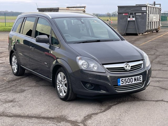 2013 13 Vauxhall Zafira 1.7 DESIGN NAV CDTI ECOFLEX 5d 108 BHP