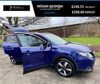 USED 2015 15 NISSAN QASHQAI 1.6 N-TEC PLUS DIG-T 5d 163 BHP Low Mileage And Fully Loaded Qashqai, ULEZ Complaint With Full Service History !