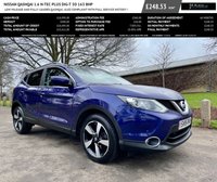 USED 2015 15 NISSAN QASHQAI 1.6 N-TEC PLUS DIG-T 5d 163 BHP Low Mileage And Fully Loaded Qashqai, ULEZ Complaint With Full Service History !