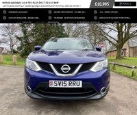 USED 2015 15 NISSAN QASHQAI 1.6 N-TEC PLUS DIG-T 5d 163 BHP Low Mileage And Fully Loaded Qashqai, ULEZ Complaint With Full Service History !