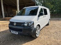USED 2014 14 VOLKSWAGEN TRANSPORTER 2.0 T30 TDI P/V STARTLINE 102 BHP POP TOP ROOF & ROCK AND ROLL BED