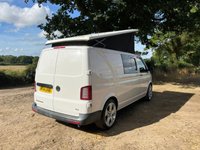USED 2014 14 VOLKSWAGEN TRANSPORTER 2.0 T30 TDI P/V STARTLINE 102 BHP POP TOP ROOF & ROCK AND ROLL BED