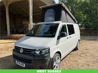 USED 2014 14 VOLKSWAGEN TRANSPORTER 2.0 T30 TDI P/V STARTLINE 102 BHP POP TOP ROOF & ROCK AND ROLL BED