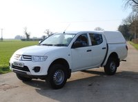 USED 2014 64 MITSUBISHI L200 2.5 DI-D 4X4 4WORK LB DCB 134 BHP www.suffolkcarcentre.co.uk - Located at Ilketshall