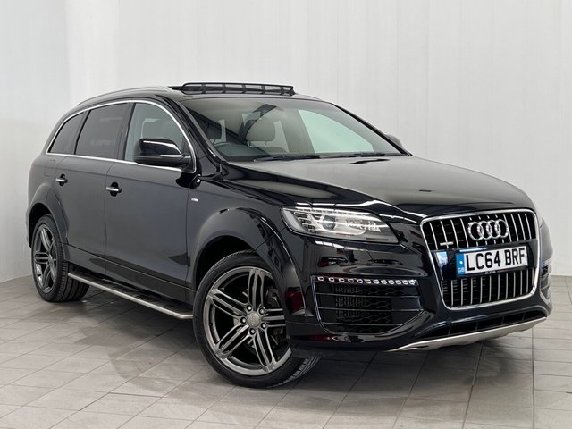 2014 64 Audi Q7 3.0 TDI QUATTRO S LINE SPORT EDITION 7 SEATS
