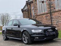 USED 2012 62 AUDI A4 2.0 TFSI QUATTRO BLACK EDITION 4d 208 BHP 