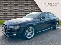 USED 2014 14 AUDI A4 2.0 TDI QUATTRO S LINE S/S 4d 174 BHP LOW MILEAGE QUATTRO 4X4 SYSTEM