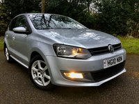 USED 2010 10 VOLKSWAGEN POLO 1.2 MODA 5d 60 BHP ONLY 60,000 MILES//X11 SERVICE HISTORY STAMPS//X4 AIR BAGS//PRIVACY GLASS//ALLOYS//FRONT FOGS//REMOTE LOCKING//LAST OWNER SINCE 2014//X2 NEW FRONT TYRES//JUST MOT'D AND SERVICED BY US 60 BHP ONLY 60,000 MILES//X11 SERVICE HISTORY STAMPS//X4 AIR BAGS//PRIVACY GLASS//ALLOYS//FRONT FOGS//REMOTE LOCKING//LAST OWNER SINCE 2014//X2 NEW FRONT TYRES//JUST MOT'D AND SERVICED BY US