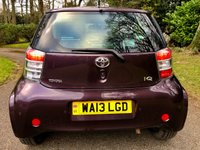 USED 2013 13 TOYOTA IQ 1.0 VVT-I IQ2 3d 68 BHP ONLY 2 OWNER WITH 55,600 MILES AND X9 TOYOTA DEALER/SPECIALIST SERVICES /LAST ONE FEB 2023// IQ2 3d 68 BHP ONLY 2 OWNER WITH 55,600 MILES AND X9 DEALER SERVICES//X9 AIRBAGS//AIRCON/ALLOYS/KEYLESS STARTING AND ENRY//ELECTRIC FOLD MIRRORS