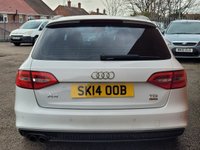 USED 2014 14 AUDI A4 2.0 AVANT TDI S LINE START/STOP 5d 148 BHP 