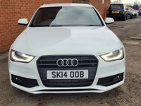 USED 2014 14 AUDI A4 2.0 AVANT TDI S LINE START/STOP 5d 148 BHP 