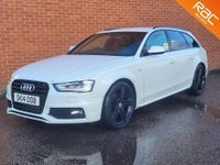 USED 2014 14 AUDI A4 2.0 AVANT TDI S LINE START/STOP 5d 148 BHP 