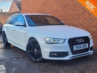 USED 2014 14 AUDI A4 2.0 AVANT TDI S LINE START/STOP 5d 148 BHP 