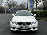 USED 2012 62 MERCEDES-BENZ E-CLASS 2.1 E220 CDI BLUEEFFICIENCY SPORT 2d 170 BHP 