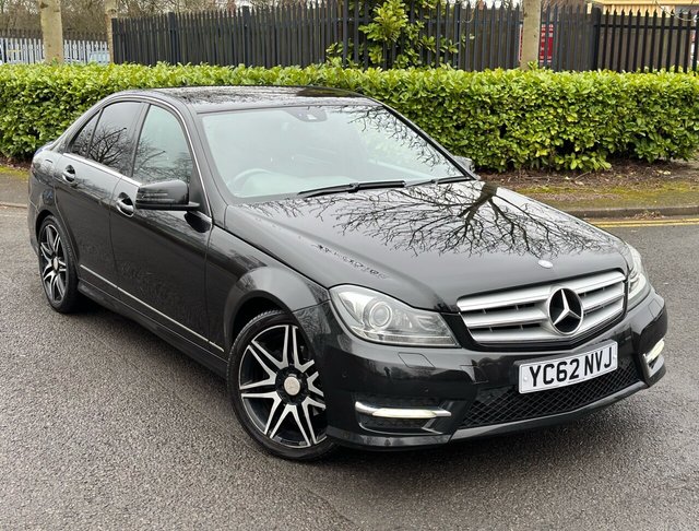 2012 62 Mercedes-Benz C-Class 2.1 C200 CDI BLUEEFFICIENCY AMG SPORT PLUS 4d 135 BHP