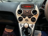 USED 2012 61 FORD KA 1.2 EDGE 3d 69 BHP * CENTRAL LOCKING * ELECTRIC WINDOWS * AIR CON *