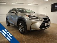 USED 2016 16 LEXUS NX 2.5 300H LUXURY 5d 153 BHP WITH STUNNING PANORAMIC ROOF, FABULOUS SERVICE HISTORY