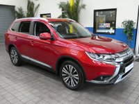 USED 2019 69 MITSUBISHI OUTLANDER 2.0 EXCEED 5d 148 BHP 7 SEATS SAT NAV LEATHER HEATED REAR CAMERA MITSUBISHI WARRANTY TILL OCT 2024