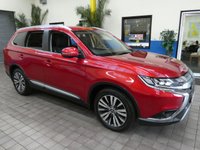 USED 2019 69 MITSUBISHI OUTLANDER 2.0 EXCEED 5d 148 BHP 7 SEATS SAT NAV LEATHER HEATED REAR CAMERA MITSUBISHI WARRANTY TILL OCT 2024