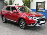 USED 2019 69 MITSUBISHI OUTLANDER 2.0 EXCEED 5d 148 BHP 7 SEATS SAT NAV LEATHER HEATED REAR CAMERA MITSUBISHI WARRANTY TILL OCT 2024
