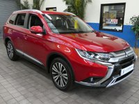 USED 2019 69 MITSUBISHI OUTLANDER 2.0 EXCEED 5d 148 BHP 7 SEATS SAT NAV LEATHER HEATED REAR CAMERA MITSUBISHI WARRANTY TILL OCT 2024