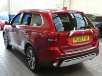 USED 2019 69 MITSUBISHI OUTLANDER 2.0 EXCEED 5d 148 BHP 7 SEATS SAT NAV LEATHER HEATED REAR CAMERA MITSUBISHI WARRANTY TILL OCT 2024