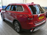 USED 2019 69 MITSUBISHI OUTLANDER 2.0 EXCEED 5d 148 BHP 7 SEATS SAT NAV LEATHER HEATED REAR CAMERA MITSUBISHI WARRANTY TILL OCT 2024