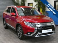 USED 2019 69 MITSUBISHI OUTLANDER 2.0 EXCEED 5d 148 BHP 7 SEATS SAT NAV LEATHER HEATED REAR CAMERA MITSUBISHI WARRANTY TILL OCT 2024