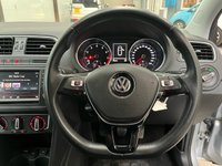 USED 2015 64 VOLKSWAGEN POLO 1.0 BlueMotion Tech SE Hatchback 5dr Petrol Manual Euro 6 (s/s) (60 ps) 6" Colour Media Screen, DAB