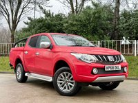 USED 2018 68 MITSUBISHI L200 2.4 DI-D 4WD BARBARIAN DCB 178 BHP ** NO VAT * *  SAT NAV ** LOW MILES