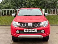USED 2018 68 MITSUBISHI L200 2.4 DI-D 4WD BARBARIAN DCB 178 BHP ** NO VAT * *  SAT NAV ** LOW MILES