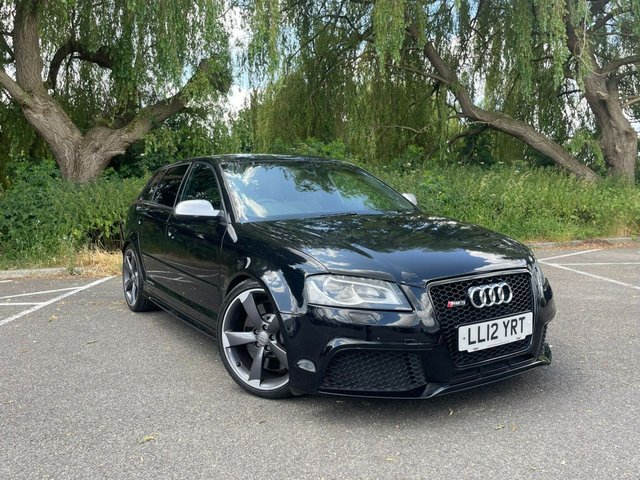 2012 12 AUDI A3 2.5 RS3 QUATTRO 5d 340 BHP &pound;3,725 worth of optional extras, Recent Service 27th Feb on 72,420 miles