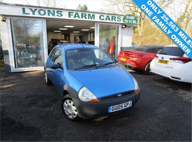 2005 05 Ford Ka 1.3 1.3 3d 69 BHP *ONLY 25563 MILES*