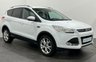USED 2015 15 FORD KUGA 2.0 TITANIUM 4x4 TDCI 5d 160 BHP Striking Frozen white, part leather, appearance pack, convenience pack, 18" alloy wheels , serviced annually within the FORD Dealer network