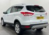 USED 2015 15 FORD KUGA 2.0 TITANIUM 4x4 TDCI 5d 160 BHP Striking Frozen white, part leather, appearance pack, convenience pack, 18" alloy wheels , serviced annually within the FORD Dealer network