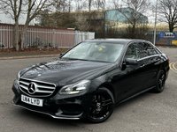USED 2014 14 MERCEDES-BENZ E-CLASS 2.1 E220 CDI AMG SPORT 4d 168 BHP 
