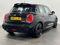 USED 2017 67 MINI HATCH COOPER 1.5 COOPER 5d 134 BHP Striking midnighrt black , John Cooper body styling , 17" high gloss alloy wheels
