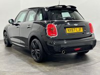 USED 2017 67 MINI HATCH COOPER 1.5 COOPER 5d 134 BHP Striking midnighrt black , John Cooper body styling , 17" high gloss alloy wheels